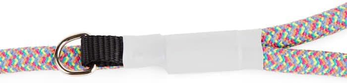 Youly 5/16" Multicolored Reflective Dog Leash, 5 Ft.