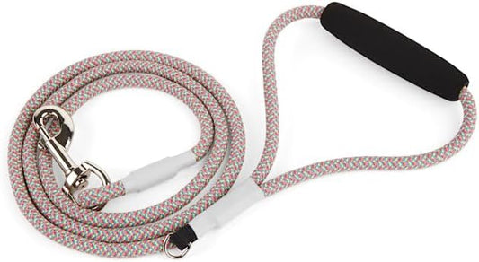 Youly 5/16" Multicolored Reflective Dog Leash, 5 Ft.