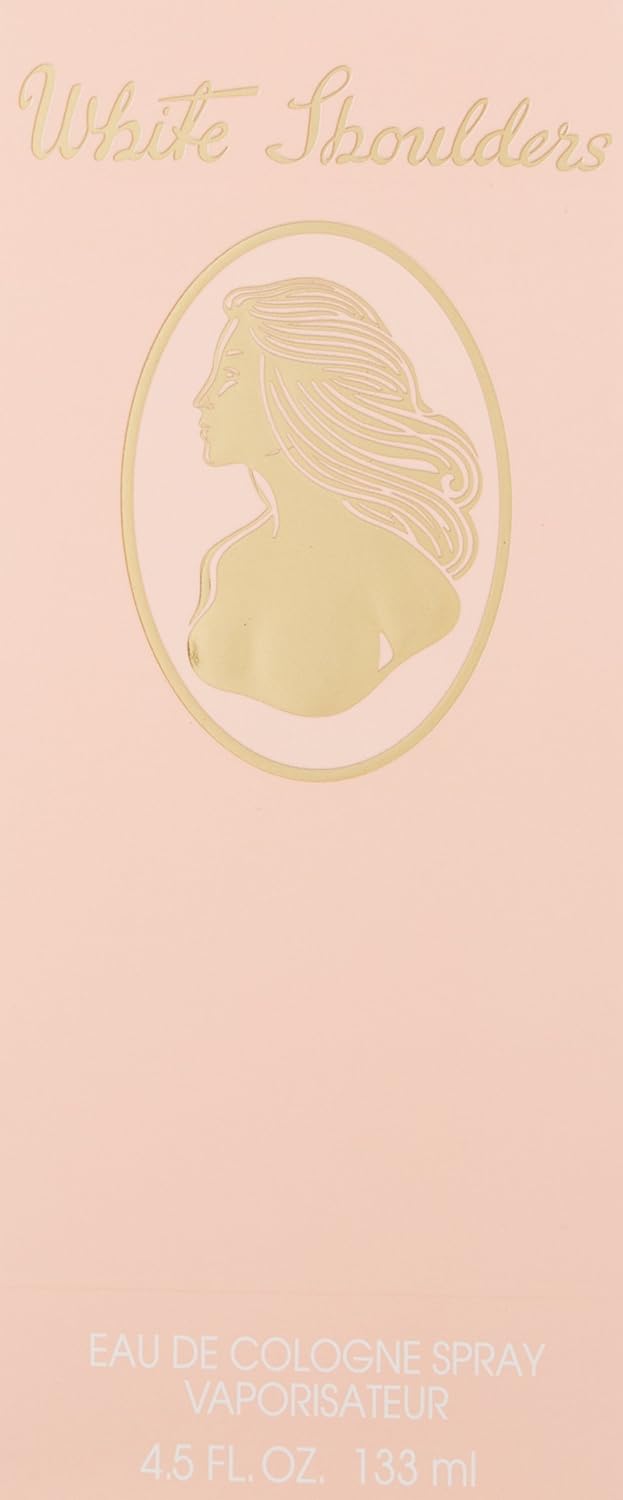 White Shoulders for Women, Eau De Cologne Spray (4.5 Ounces)