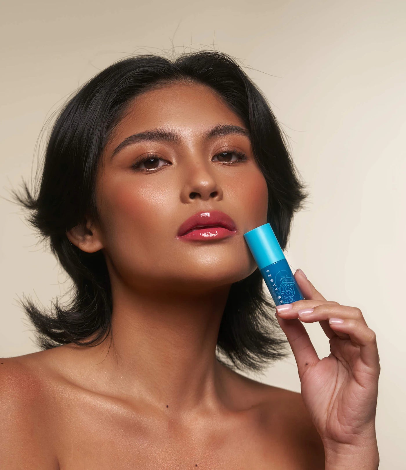 Fenty Beauty Smurfette Smooches Lip Essentials Duo + Keychain